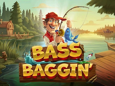 Bass Baggin’ online game logo by Jili Games on wishwincasino.pl