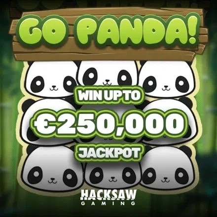 Enjoy Go Panda by Hacksaw Gaming – logo hosted on wishwincasino.pl
