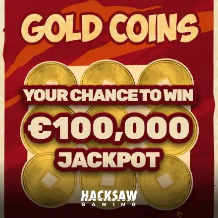 Gold Coins logo by Hacksaw Gaming WishWin Casino