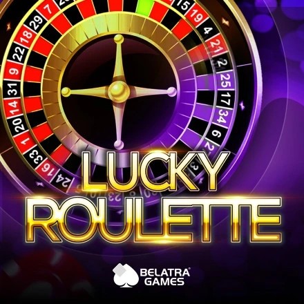 Official Table Games logo: Lucky Roulette by Belatra Games at WishWin Casino