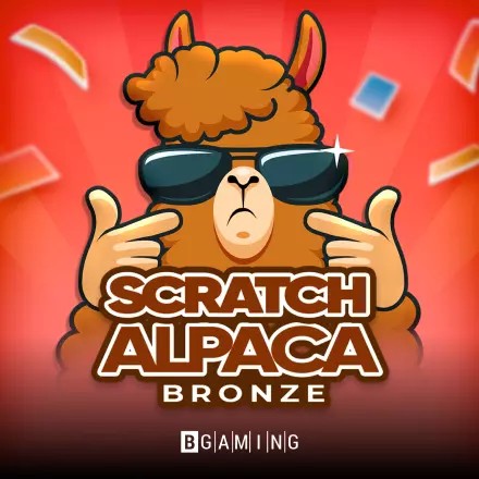 Try Scratch Alpaca Bronze slot by BGAMING on wishwincasino.pl – logo image