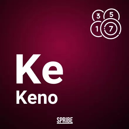 Keno Lottery online game logo by King Midas on wishwincasino.pl