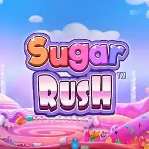 Sugar Rush by Pragmatic Play, showcased at wishwincasino.pl – game logo