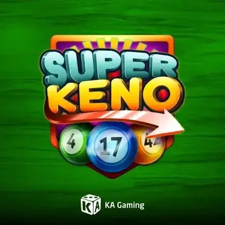 Super Keno by KA Gaming, showcased at wishwincasino.pl – game logo