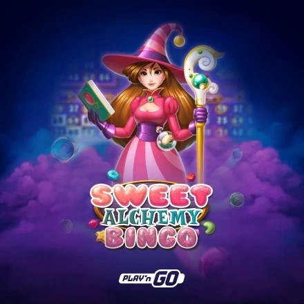 Sweet Alchemy Bingo logo by Play'n GO WishWin Casino