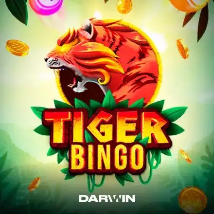 Tiger Bingo logo – Lottery by Darwin Gaming at WishWin Casino
